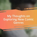 My Thoughts on Exploring New Comic Genres